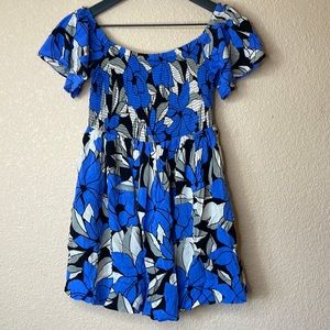 Free people flowy floral dress size small